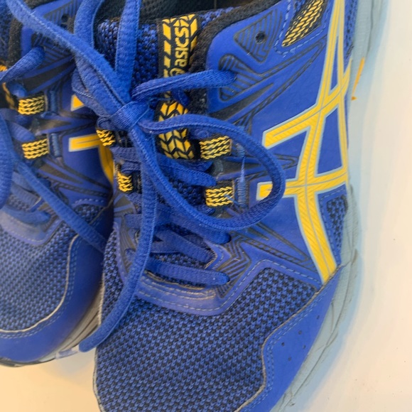 ASICS Gel Venture 8 GS Children Shoes Monaco Blue / Sunflower - Picture 4 of 10